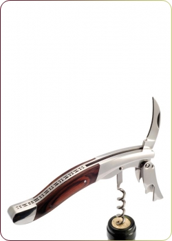 Legnoart - Kellnermesser "Ghemme Wengh" in edler Geschenkverpackung aus Massivholz (WF-1DX)
