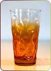 Farbige Dubbeglser - "Dubbeglas Orange Dreiviertel" 6 farbige Schoppenglser - 0,5 Liter