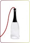 L'Atelier du Vin - Weinzubehr "Bouteille torche "transparente"" Flaschenlampe (0520668)