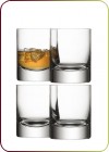 LSA - BAR, "Whiskyglas 250ml - klar BR02" 4 Whiskyglser (G068-10-991)
