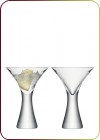 LSA - MOYA, "Cocktailglas 300ml - klar MV18" 2 Cocktailglser (G846-11-985)