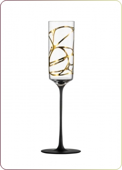 Eisch - Champagner Exklusiv, "Gold 597/71" 1 Sektglas in Geschenkrhre (47759771)