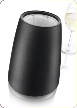 Vacu Vin - Weinkhler "Active Wine Cooler" elegant, schwarz (3649460)