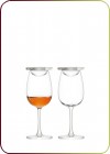 LSA - WHISKY, "Islay Nosing Glas 110ml - klar mit Glasdeckel WH07" 2 Whiskygläser mit 2 Glasdeckeln (G1214-04-301)