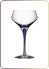 Orrefors - Intermezzo, "Blue Champagne Coupe" 6 Sektglser (6257435)